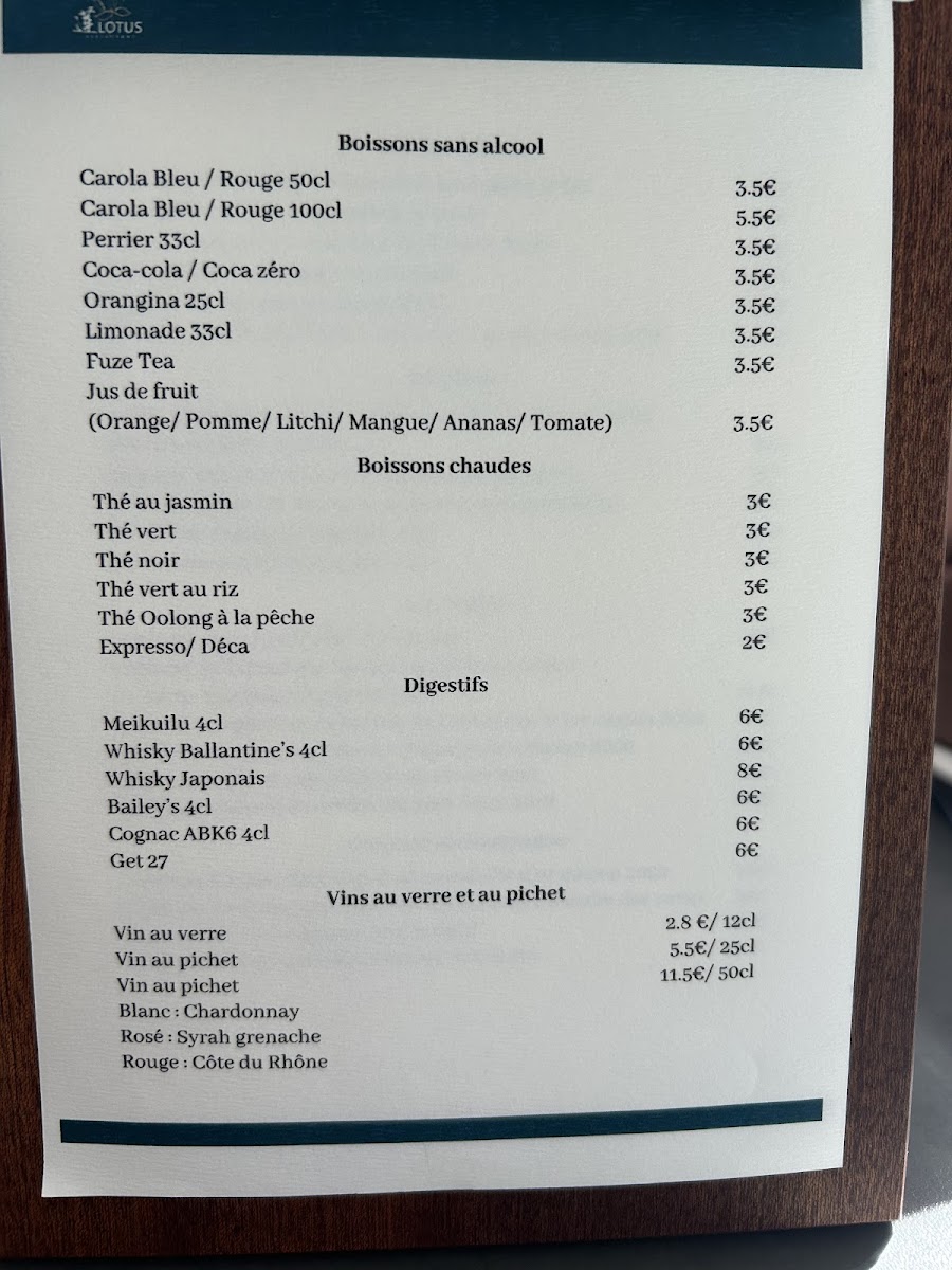 Menu Restaurant Lotus-5